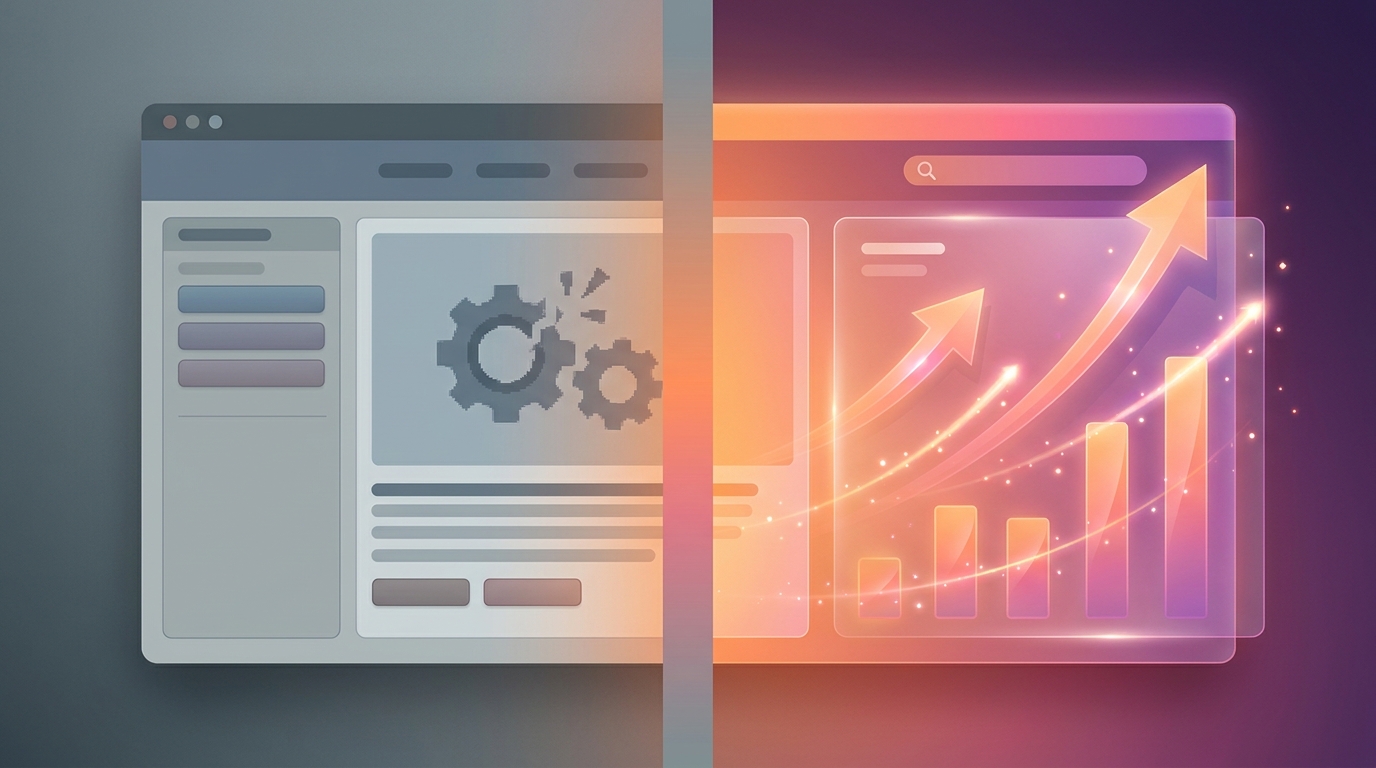 מסך PageSpeed Insights עם ציון Core Web Vitals לאתר עסקי